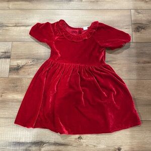GAP Red Velvet Kids Christmas Dress